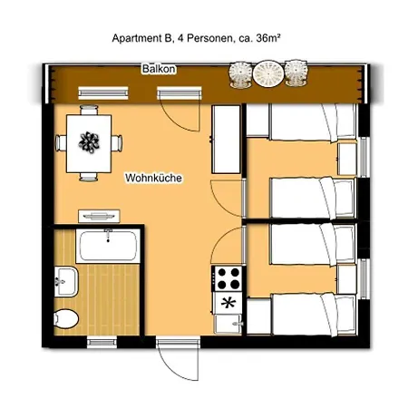 Stockerhaus Apartment *